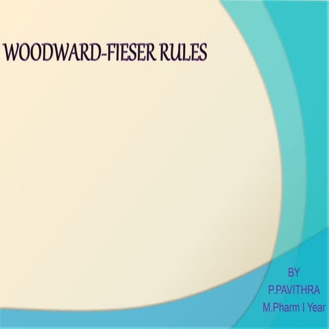Woodward- fischer's rules
