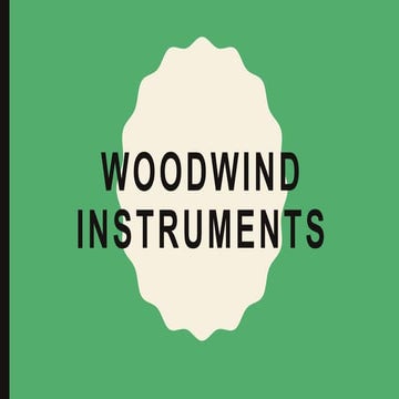 Woodwind presentation