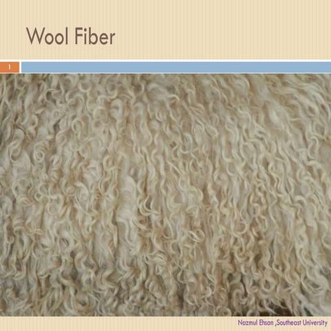 Wool fiber