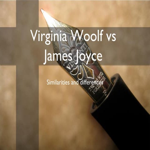 Woolf vs joyce