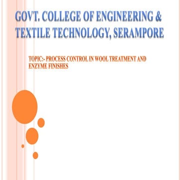 Wool treatment & enzyme finishing.pptx