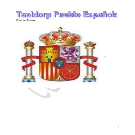 Taaldorp woordenlijsten 10.12.2010