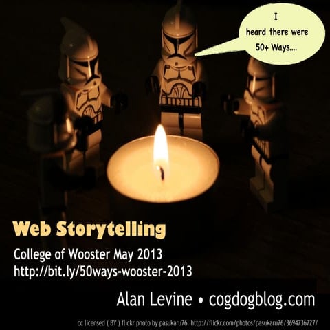 Web Storytelling: College of Wooster 2013