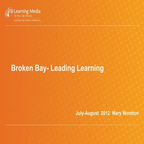 Learning and Teaching