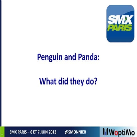 Google Penguin and Panda - Algorithm explanation