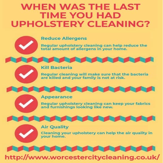 WHEN WAS THE LAST TIME YOU HAD UPHOLSTERY CLEANING?