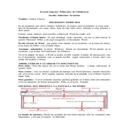 Herramientas para el uso de Word