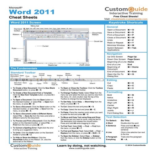 Word 2011-cheat-sheet mac