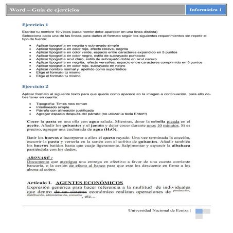 Word   guía de ejercicios completa