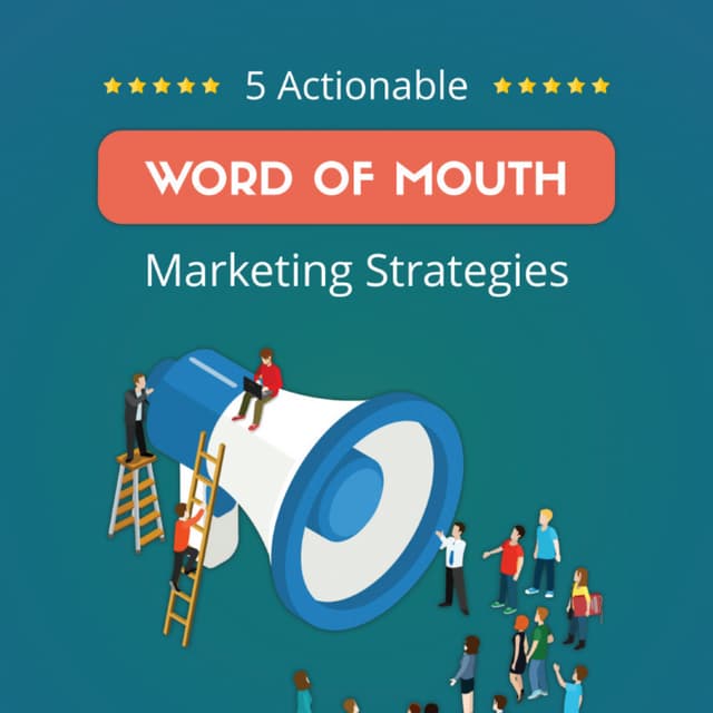 5 Actionable Word of Mouth Marketing Strategies (Infographic)