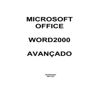 Word 2000   Avancado