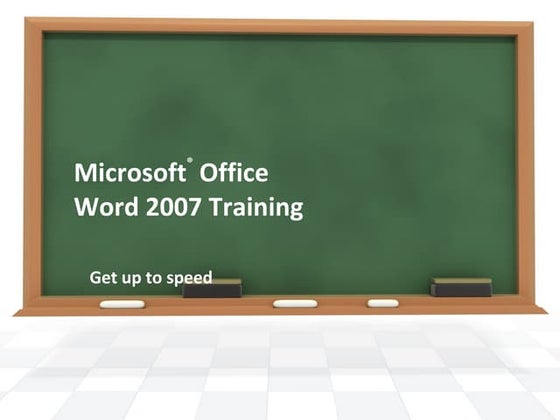Introduction to microsoft office 2007 | PPT