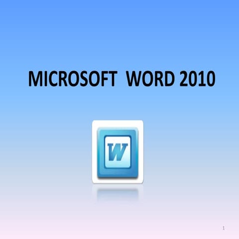 Word 2010