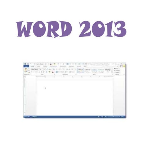 1 introduccion word 2013 | PDF