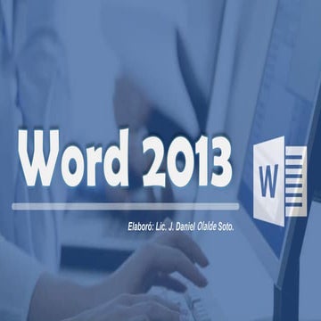 Word 2013