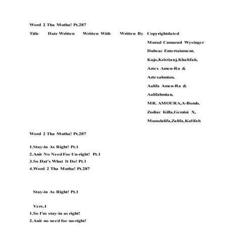Word 2 tha mutha.pt.287