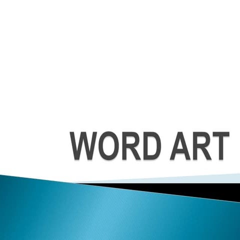 Word art