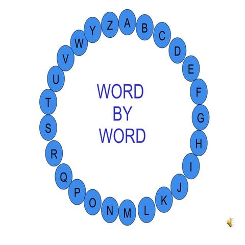 Word By Word 1 | PPT