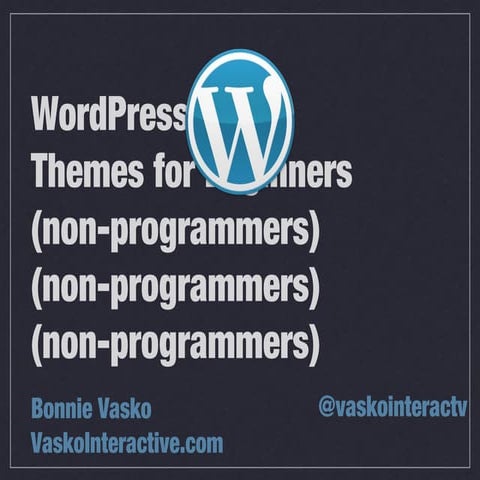 Wordcamp 2010 Themes for Beginners