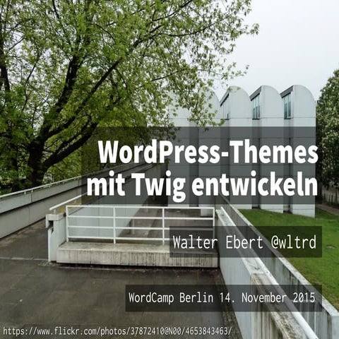 WordPress-Themes mit Twig entwickeln