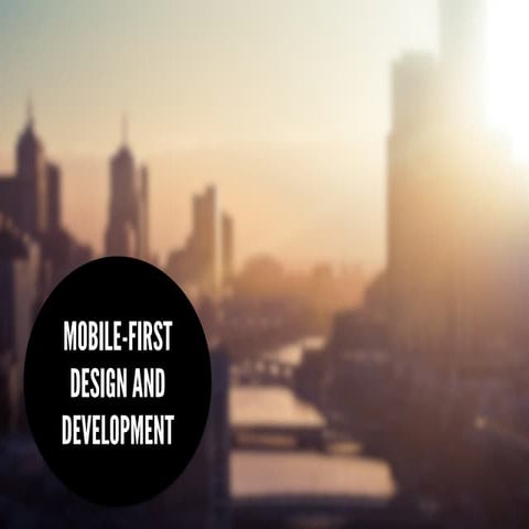 Brisbane Web Design April 2013: "An Introduction to Mobile First Development ...