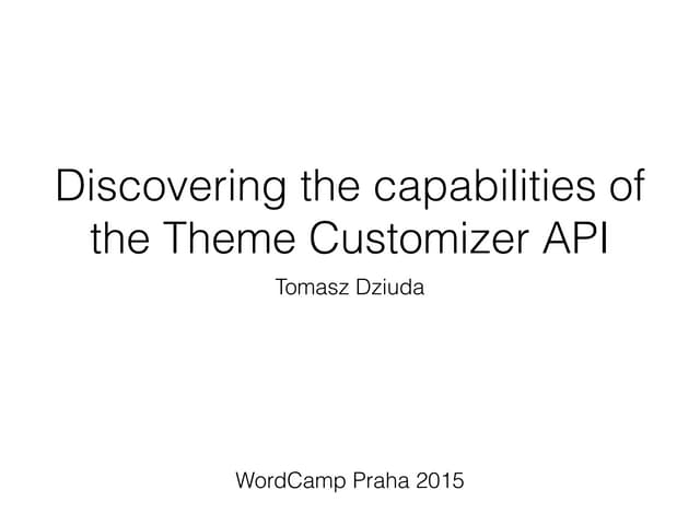 WordCamp Praga 2015