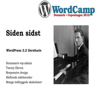 WordCamp 2011 - WordPress Danmark s...