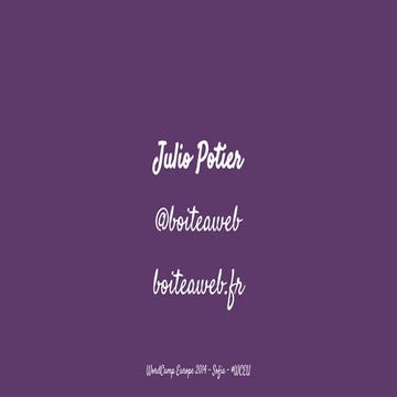 Colours and Accessibility (a11y) - WordCamp Europe 2014 Sofia