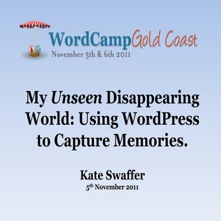 Word camp gold coast 5 november 201...