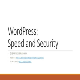 Word campktm speed-security