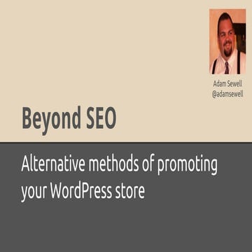 Beyond SEO: Alternative methods of promoting your WordPress store or business