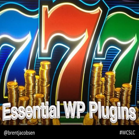 The 7 Essential Wordpress Plugins (Wordcamp SLC 2014)