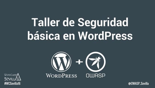 WordCamp Taller Seguridad WordPress