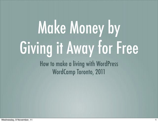 Wordcamp Toronto