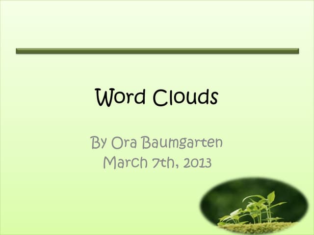 Word clouds march 7 2013