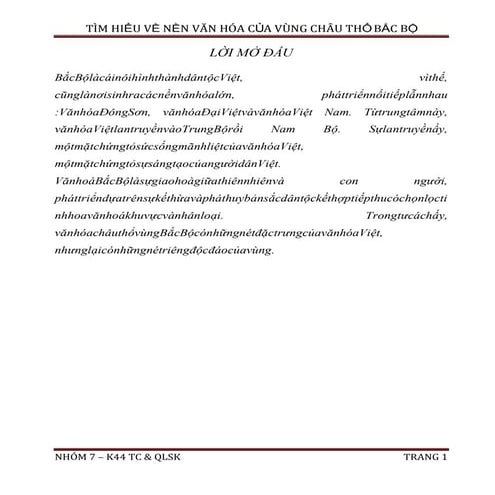 Vùng văn hóa đồng bằng châu thổ Bắc Bộ