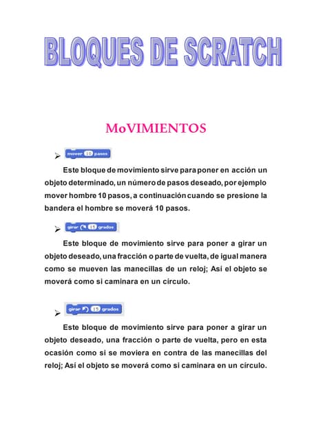 Bloque apariencia SCRATCH | PPT