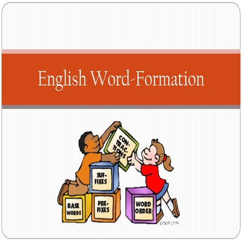 Word formation