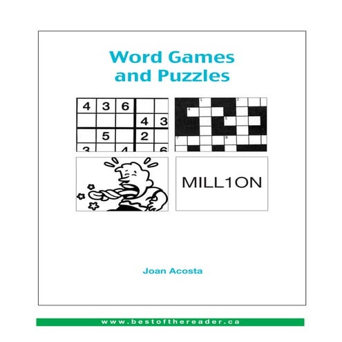 Word games and_puzzles