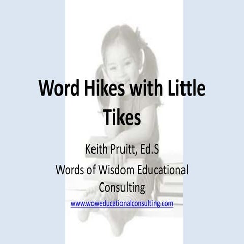 Word Hikes with Little Tikes