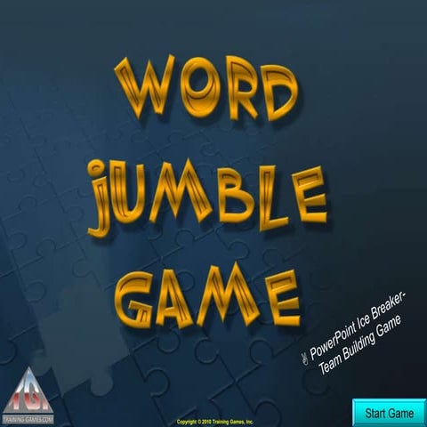 WordJumbleGame.ppt