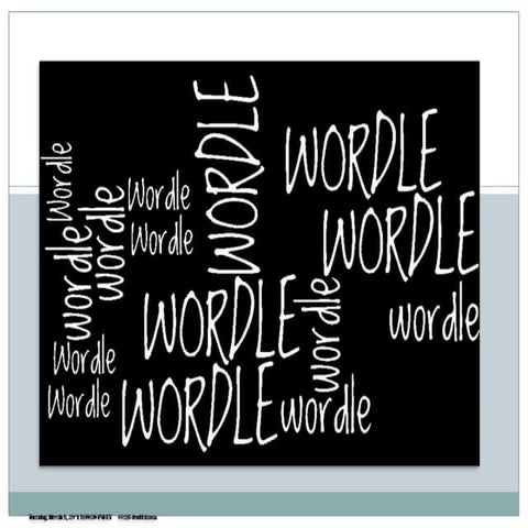 Creating a Wordle | PPTX