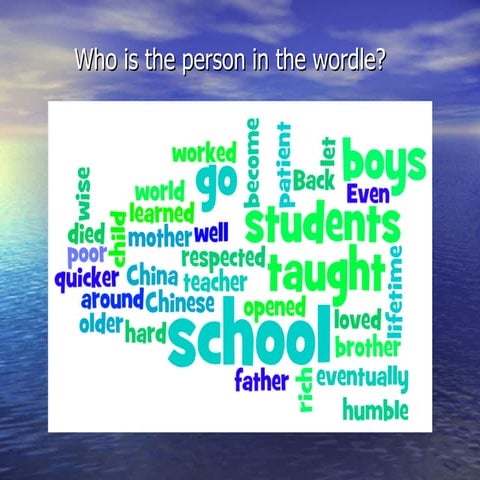 Wordle show | PPT