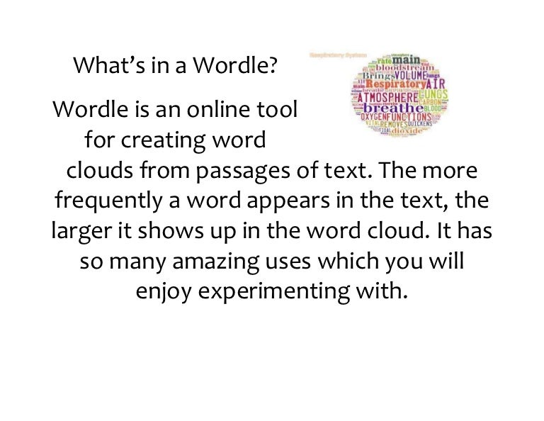 how to create a free wordle