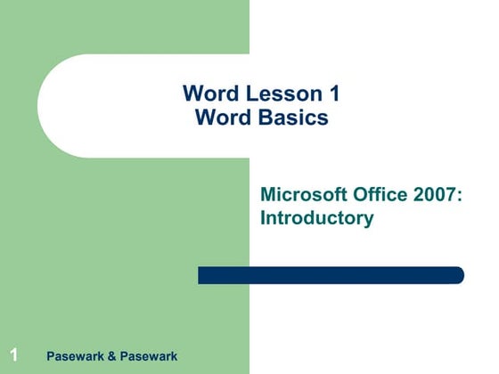 Microsoft Word Mobile | PPT