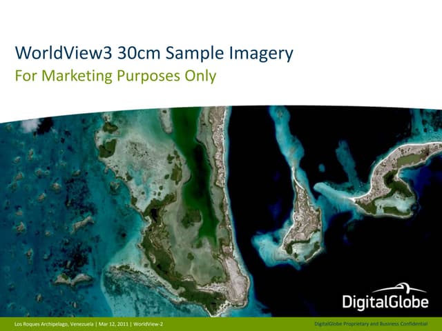 WorldView-3 30 cm sample imagery