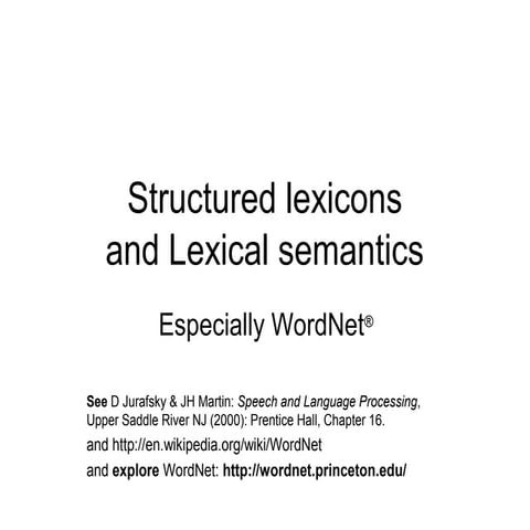 WORDNET: A Database of Lexical Relations