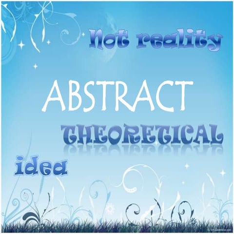 Word of the day jan27 abstract