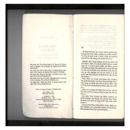 Word power made easy