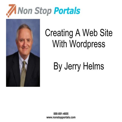 Creating a Web Site With Wordpress
